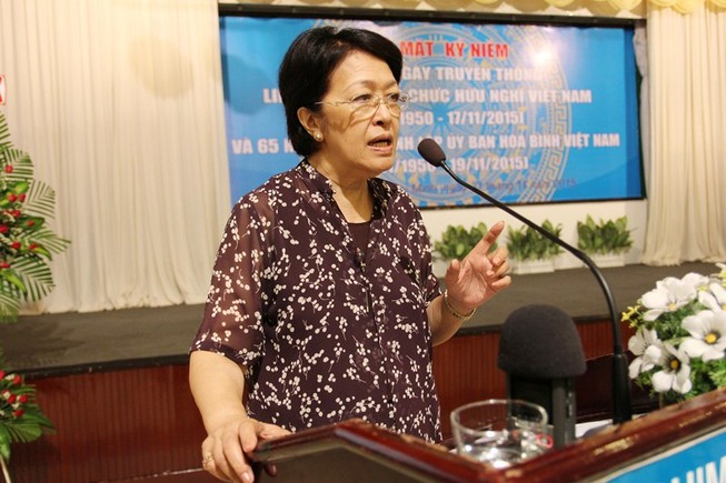 Bà Tôn Nữ Thị Ninh: Hòa bình không tự nhiên mà có