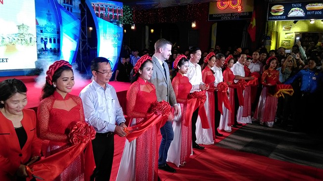 Chính thức khai trương phố đi bộ thứ 2 ở TP.HCM