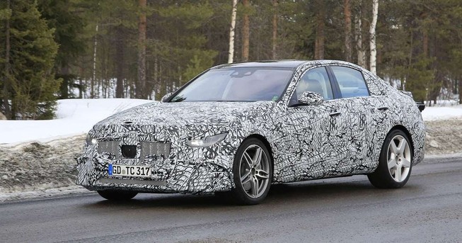 Hé lộ siêu phẩm Mercedes-AMG C53 đang chạy thử nghiệm