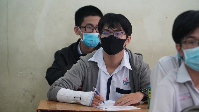 TP.HCM: một thí sinh bị tai nạn trước ngày thi THPT