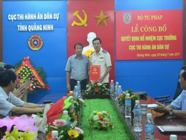 Bộ Tư pháp bổ nhiệm nhân sự mới