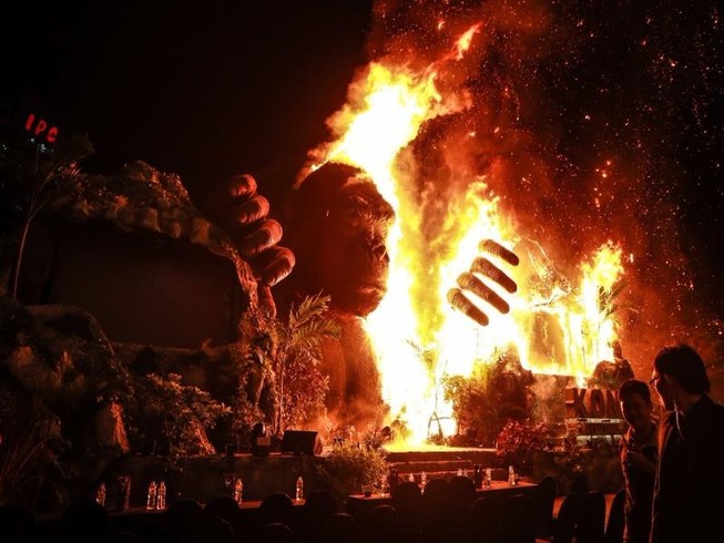 Chùm ảnh cháy nổ buổi ra mắt phim Kong: Skull Island
