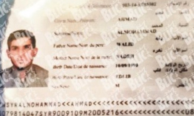 Thông tin ban đầu về tấm hộ chiếu được tìm thấy tại hiện trường khủng bố Paris