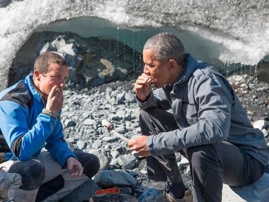 Tham gia truyền hình thực tế, Tổng thống Obama từ chối uống nước tiểu
