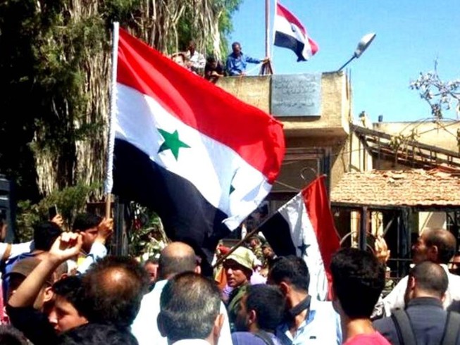 Quân Syria cắm cờ chiến thắng ở cái nôi cuộc nội chiến