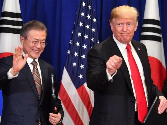 Ông Trump dự kiến tới thăm khu phi quân sự liên Triều