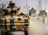 Video: Thổ Nhĩ Kỳ không kích người Kurd ở Syria trong đêm