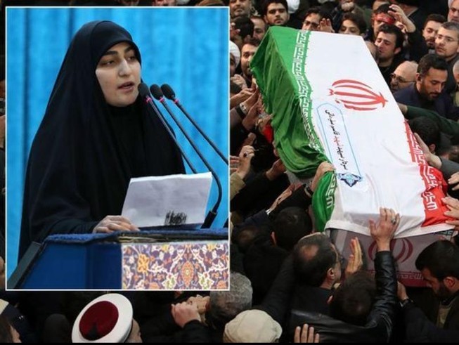 Con gái tướng Iran cảnh báo 'ngày đen tối' cho Mỹ và Israel