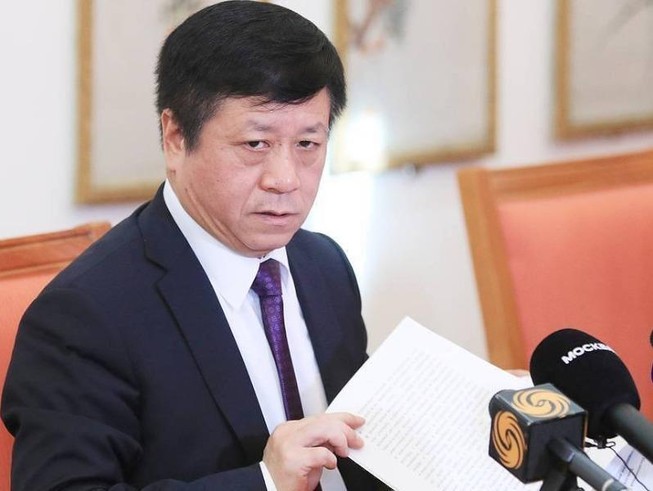 Đại sứ Trung Quốc tại Nga Zhang Hanhui.