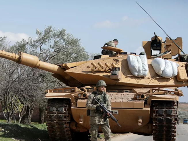 Binh sĩ Thổ Nhĩ Kỳ ở phía đông tỉnh Idlib (Syria). Ảnh: AFP