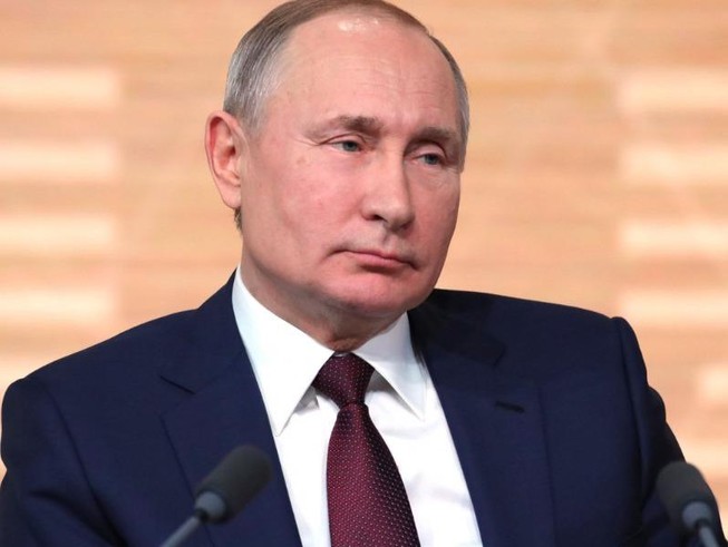 Tổng thống Nga Vladimir Putin.