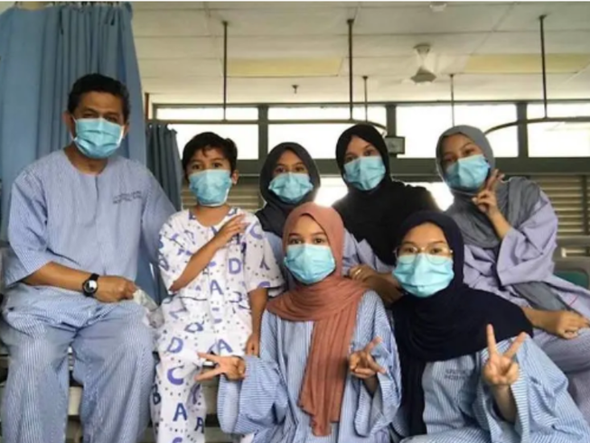 1 bác sĩ Malaysia cùng vợ và năm đứa con bị nhiễm COVID-19 và đang được cách ly tại bệnh viện ông công tác.