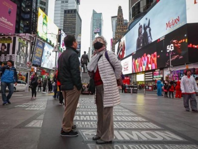 Quảng trường Thời đại ở New York, Mỹ.