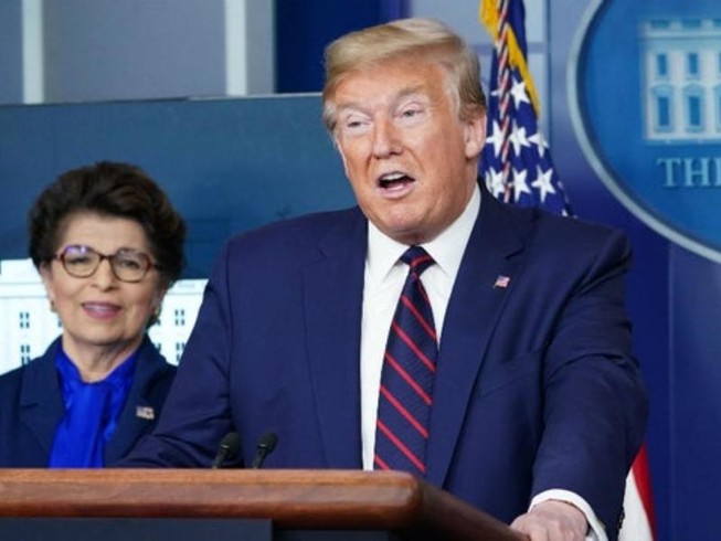 Tổng thống Mỹ Donald Trump. Ảnh: GETTY