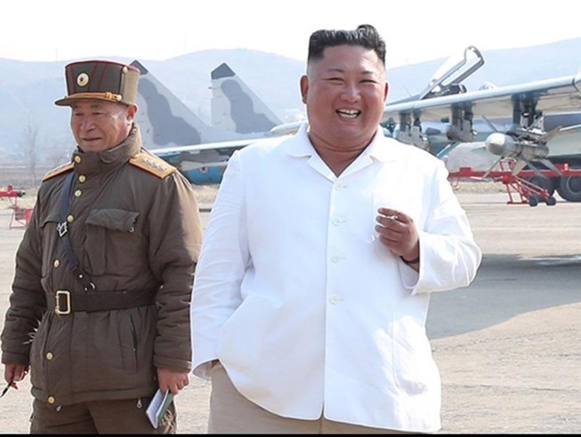 Nhà lãnh đạo Triều Tiên Kim Jong-un.