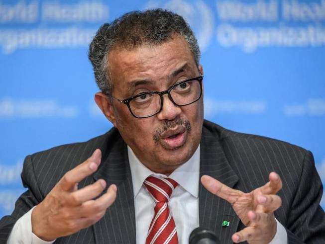 Tổng Giám đốc Tổ chức Y tế Thế giới (WHO) – ông Tedros Adhanom Ghebreyesus.