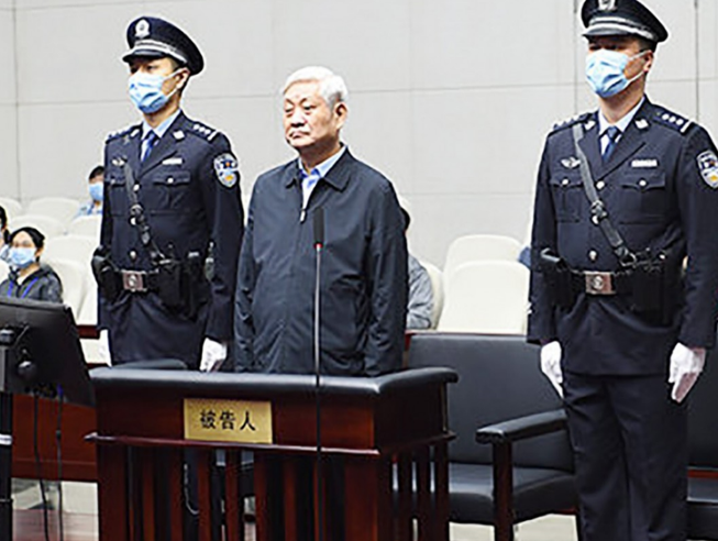 Ông Zhao Zhengyong ra tòa tại TP Thiên Tân hôm 11-5.