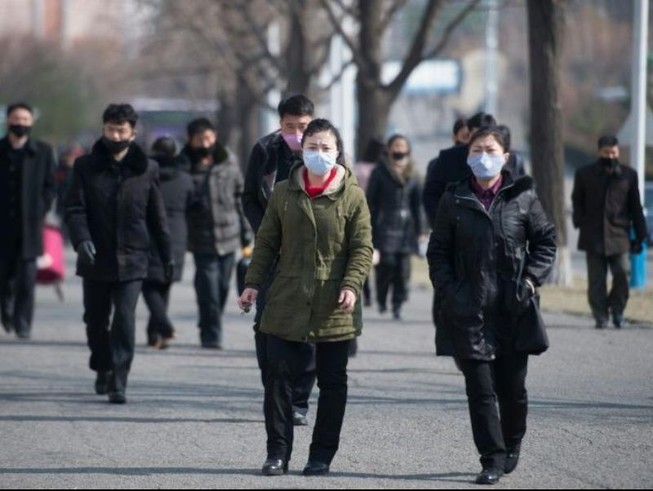Triều Tiên thông báo đến nay không ghi nhận ca nhiễm COVID-19 nào. Ảnh: AFP