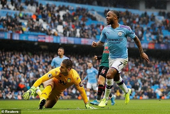 ‘Hủy diệt’ Aston Villa trong hiệp 2, Man City áp sát Liverpool