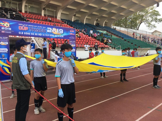 Siêu cúp Quốc gia thắt chặt an ninh tránh COVID-19