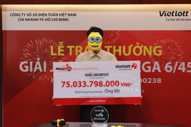 Chủ nhân Jackpot ở Đồng Nai ủng hộ U-23 Việt Nam