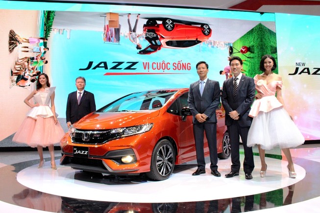 Mẫu xe Jazz làm “nóng” gian hàng Honda tại VMS 2017