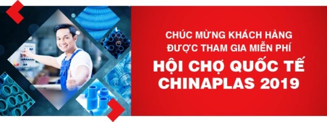 Techcombank cùng doanh nghiệp nhựa đến CHINAPLAS 2019