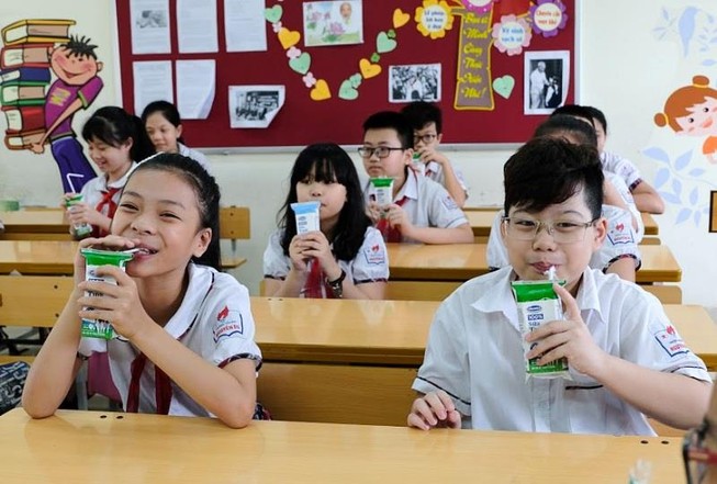 Tổng kết chương trình “Sữa học đường Hà Nội” năm học 2018-2019