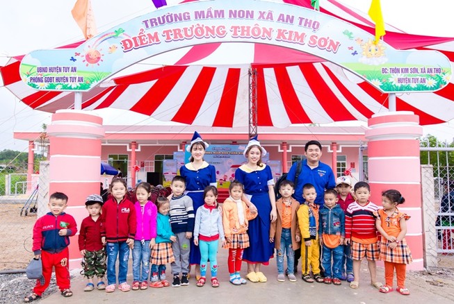 Sữa Cô Gái Hà Lan khánh thành ngôi trường ở vùng sâu
