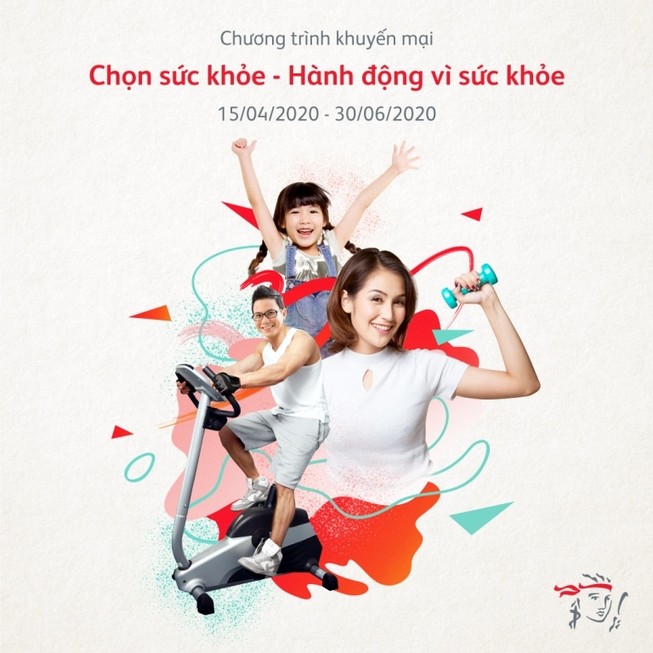 Prudential khuyến mại: “Chọn sức khỏe - Hành động vì sức khỏe”