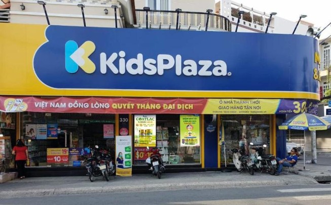 Sản phẩm VitaDairy có mặt ở hệ thống Kids Plaza toàn quốc