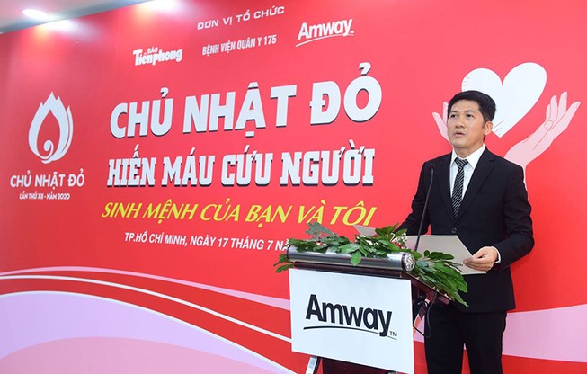 Amway Việt Nam: Ngày hội hiến máu "Chủ nhật đỏ”