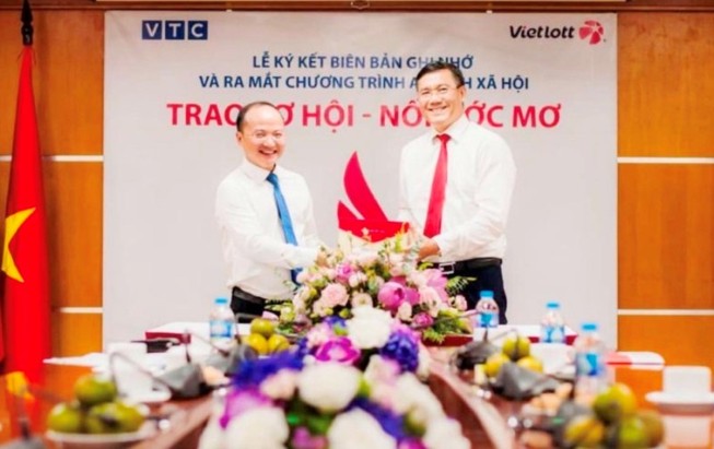 Vietlott hợp tác VTC làm chương trình: Trao cơ hội, nối ước mơ