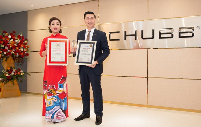 Chubb Life Việt Nam nhận giải thưởng về uy tín và tăng trưởng