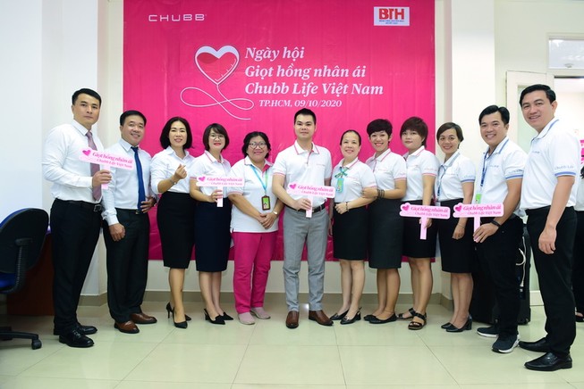 Chubb Life Việt Nam: 100 tình nguyện viên hiến máu nhân đạo