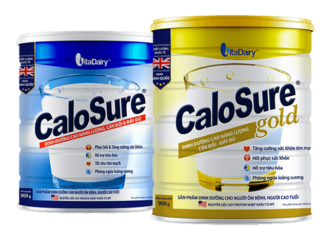 Calosure, dinh dưỡng cho tiêu hóa và tim mạch người cao tuổi