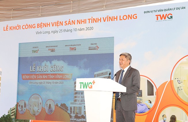 Khởi công Bệnh viện Sản Nhi Vĩnh Long