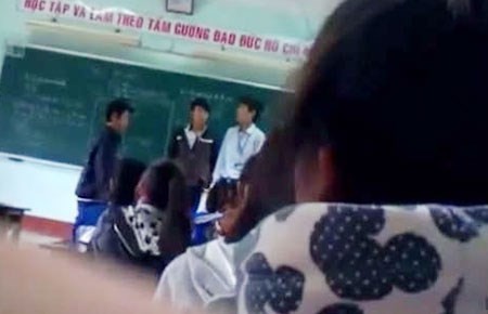 Ngày 22-2, họp xét kỷ luật vụ thầy trò đánh nhau trên bục giảng