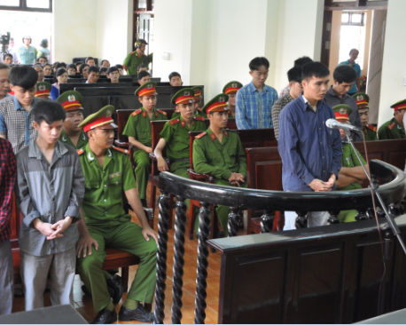 Thêm 14 bị cáo gây rối ở khu công nghiệp lãnh án