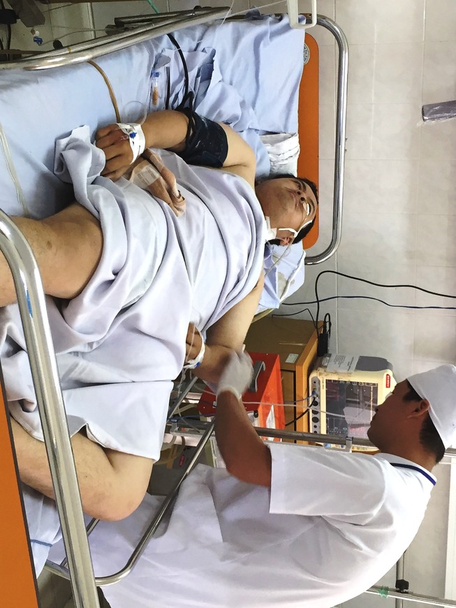 Cứu sống bệnh nhân bị vỡ gan, lá lách