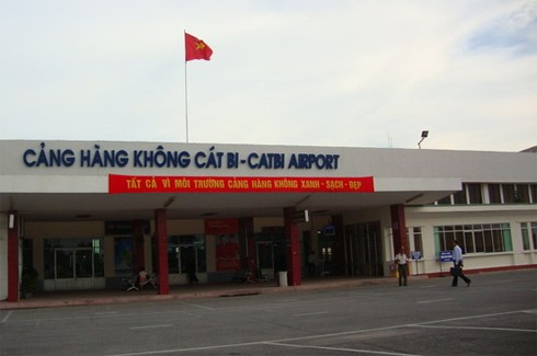 Đường băng sân bay Cát Bi gặp sự cố