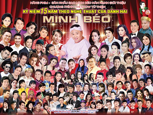 Hôm nay Minh Béo trực tiếp live show khắp thế giới