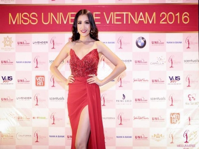Lệ Hằng đại diện Việt Nam thi Hoa hậu Hoàn vũ 2016
