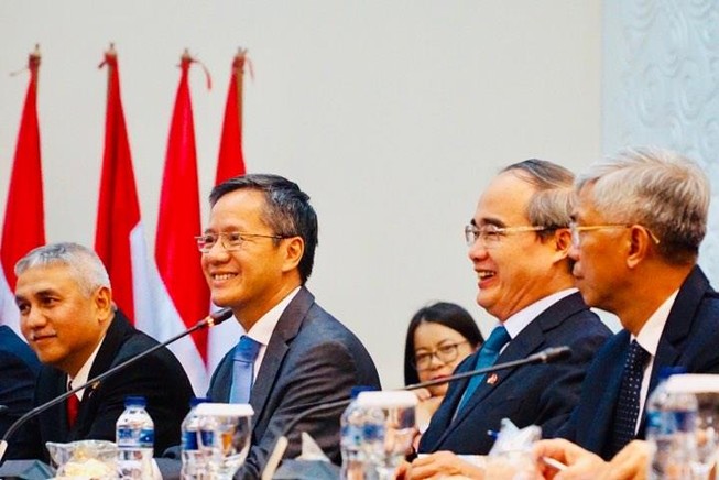 TP.HCM tìm hiểu kinh nghiệm Indonesia xây đê biển chống ngập