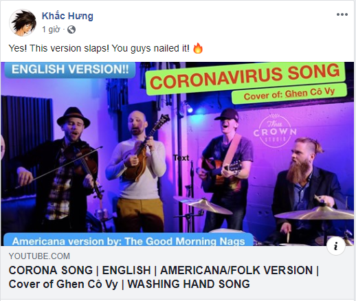 Nhóm nhạc Mỹ cover Ghen Cô Vy, họ là ai