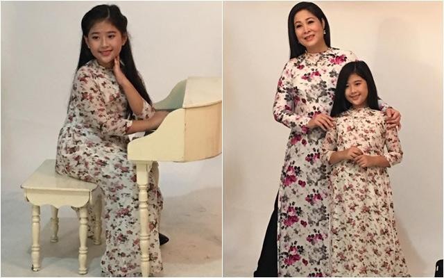 Bí Ngô con gái út xinh đẹp tài năng của NSND Hồng Vân