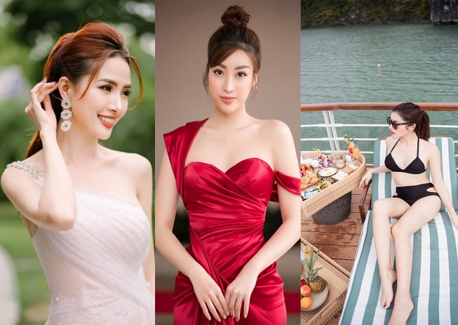 Huyền My, Mỹ Linh khoe dáng gợi cảm, Thúy Nga bị đồn qua đời
