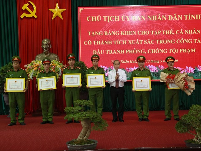 Thừa Thiên-Huế khen thưởng lực lượng phá chuyên án ma túy