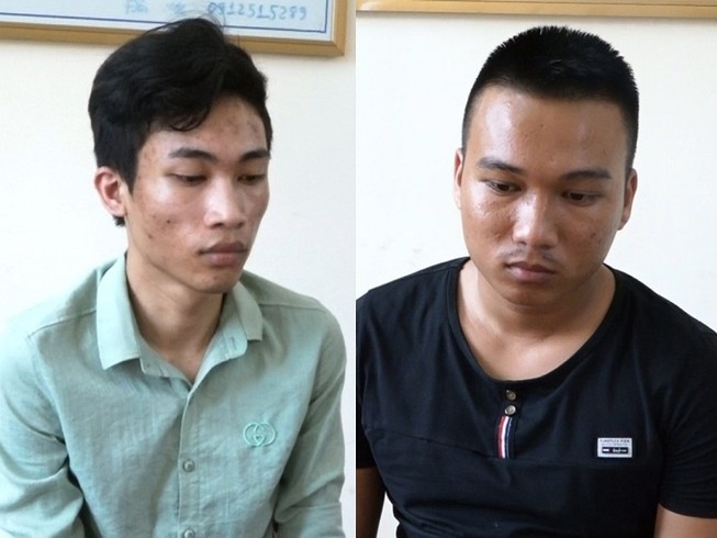 2 thanh niên gửi link giả ra nước ngoài để lừa lao động Việt