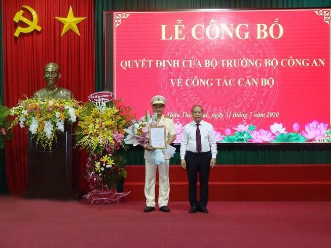 Thừa Thiên - Huế có tân giám đốc công an